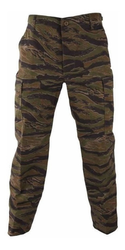 Pantalon Militar Propper Camuflado Con Cierre De Corredera 