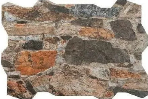 Revestimiento Simil Piedra Ceramica Muralla Mix , Pared