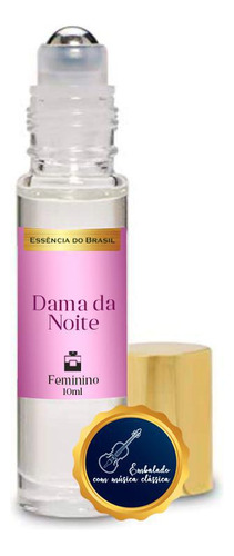 Perfume Roll On Dama Da Noite 10ml - Feminino Floral