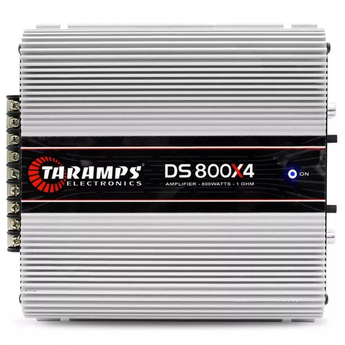 Modulo Taramps Ds800 4 Canais 4x200w Rs 1ohm Compacto Ds 800