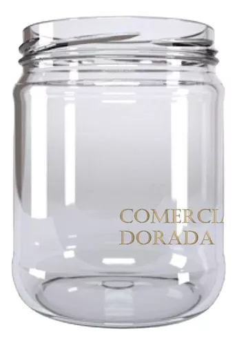 Tarros de miel de vidrio con boquilla y tapa, 10 onzas, cristal  transparente, de