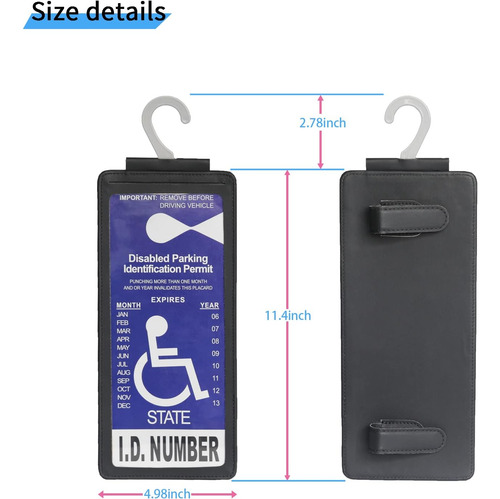 Soporte Portátil Para Discapacitados Para Automóvil, Ultra T