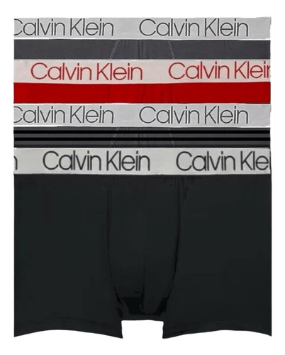 Boxer Calvin Klein Trunk Paquete De 4 Original 