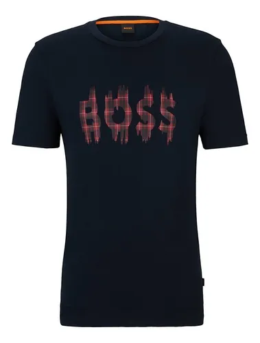 comprar Playera Hugo Boss Teeheavy Regular Fit 100% Algodón