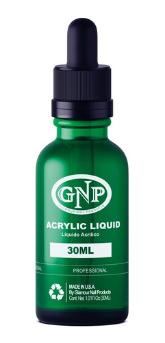 Liquido Acrilico Gnp Profesional 30ml Nice