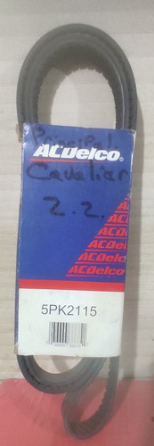 Correas Unica Cavalier 2.2 1995 Al 1997 Tapa Rallada 5pk2115