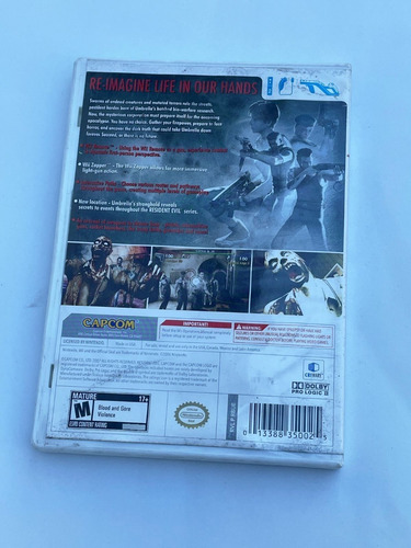 Imagen 5 de 5 de Caja Y Manual Resident Evil The Umbrella Chronicles Capcom
