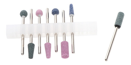 8 Pedazos Lima Pulidora De Uñas Brocas De Clavo Rotativas