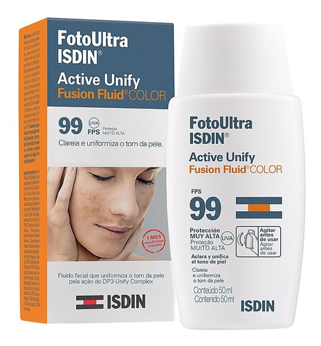 Foto Ultra Isdin Active Unify Fusion Fluid Color Fp99 