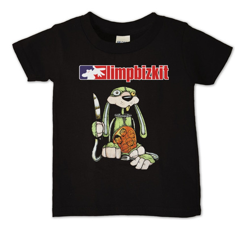 Polera Niño Limp Bizkit Bunny Rock Abominatron