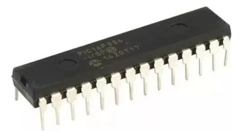 Microcontrolador Pic16f886-isp Pic16f886 I/sp