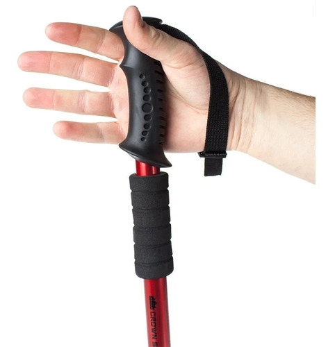 Baston De Trekking Plegable Aluminio 65 A 135cm X 2 Unidades Color