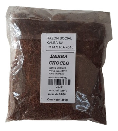 Barba De Choclo 250g Lleve 3 Pague Solo 2 Unidades 