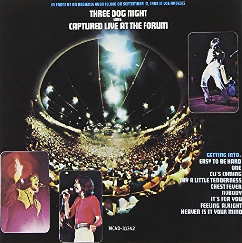 Cd Captured Live At The Forum - Three Dog Night