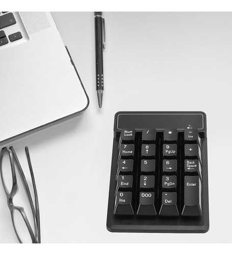 Teclado Numérico Bluetooth De 19 Teclas Con Conexión De 10 M