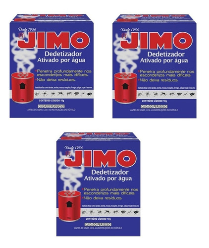 Kit 3 Jimo Gás Ativado Por Água Nova Versão Sem Residuo 