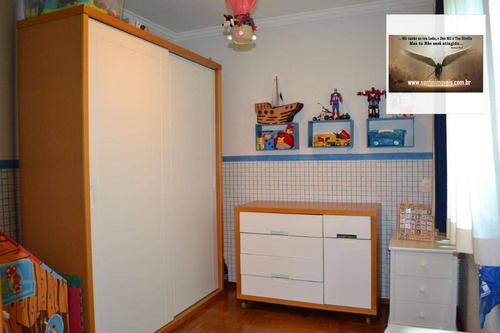 Imagem 7 de 30 de Sobrado Com 03 Dormitórios ( 3 Suites ) 05 Vagas De Garagem Residencial À Venda, Parque Erasmo Assunção, Santo André. - So0036