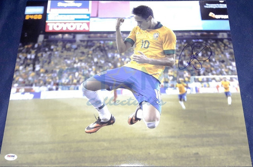 Poster Firmado Neymar Jr Seleccion Brasil Autografo Psg