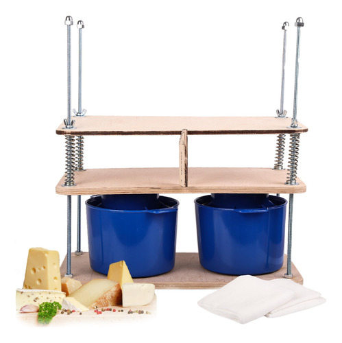 Prensa De Queso De Madera De 40 Cm Y Kit De Fabricación