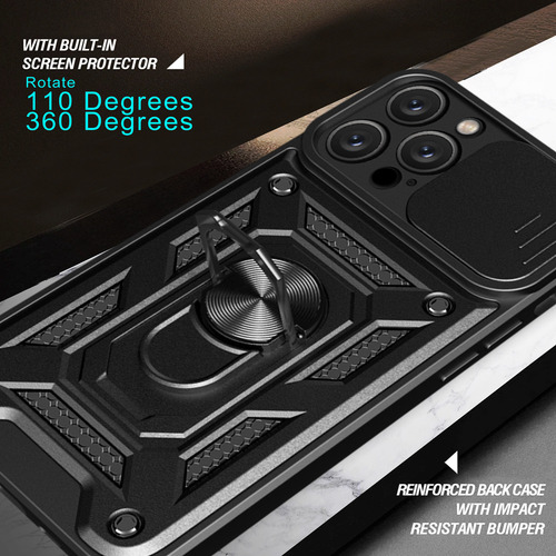 Funda De Teléfono Para Samsung Galaxy A71 A51 A31 A21s, Cámara Deslizante, Pie De Pie, Anillo, Funda Protectora A Prueba De Golpes
