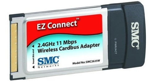 Smc Smc2635 W 80211b Mbps Adaptador De Cardbus Inalambrico