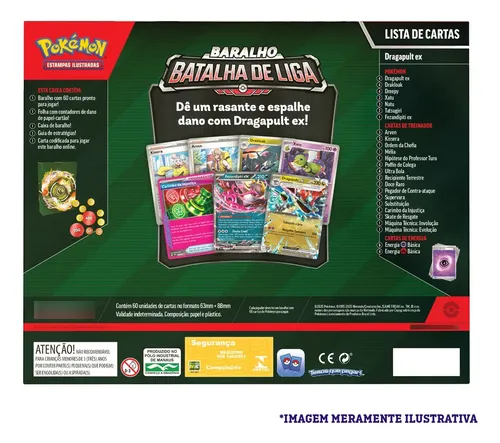 Baralho Pokémon Liga Dragapult Ex Baralho Liga De Batalha