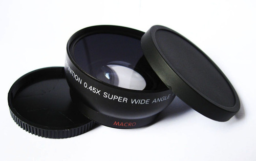 Grande Angular + Macro 58mm P/ Canon T7i T6i T6 T5i T5 T4i