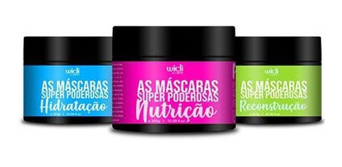 Widi Care Cronograma Capilar Super Poderosa 3 Produtos