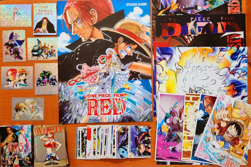 Album One Piece Red Film Completo A Pegar