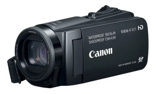 Videocámara Canon Vixia HF W11 Full HD NTSC negra