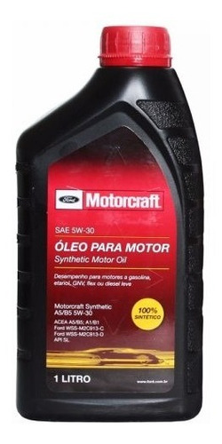 Óleo Motor 5w30 Sl Sintetico - Motorcraft 1 Litro