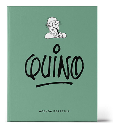 Agenda Perpetua Quino Encuadernada Verde