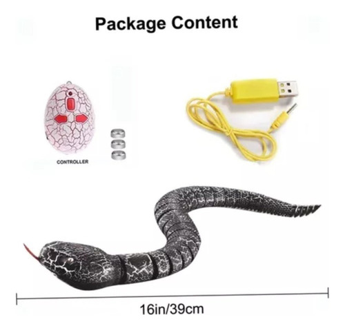 - Juguete Control Remoto Serpiente Recargable 16 Inch