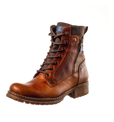 Bota Casual Para Dama San Polos Ref Ek-104 Miel