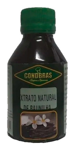 Extrato De Fava De Baunilha Natural 100ml Condbras 