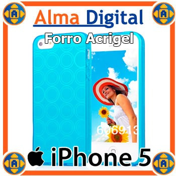 Forro Acrigel iPhone 5 5s Estuche Protector Goma Manguera