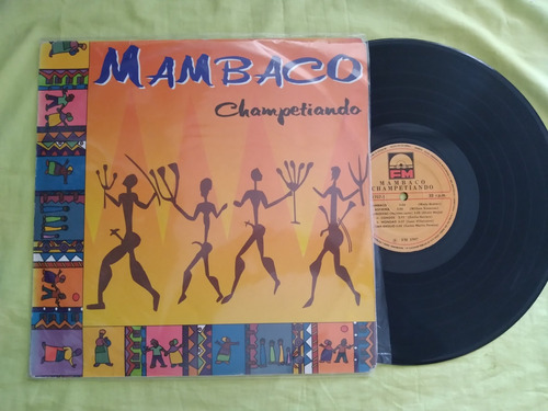 Mámbaco Champetiando Lp Vinilo 1997 Fm Colombia