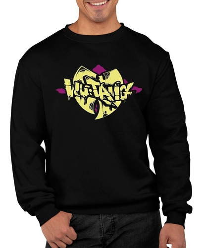 Poleron Hip Hop Wutang Graffiti Rap Sin Capucha Moda Unisex