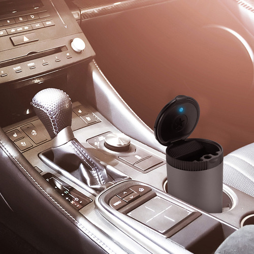 Cenicero Con Tapa Y Accesorios Para Cenicero De Coche