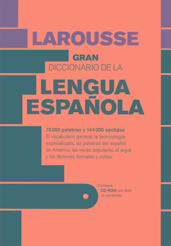 Gran Diccionario de la Lengua Española, de Pascual, Eladio. Editorial Larousse, tapa dura en español, 1999