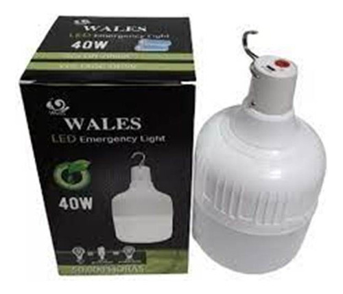 Bombillos Led Recargables De Emergencia Wales 40w (nuevo)