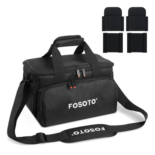 Fosoto - Bolsa Para Cámara De Fotografía De Gran Capacidad