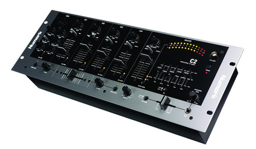Mixer Dj Numark C2 4 Canales Eq Grafico Faders Para Salones