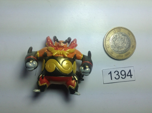 *** 1394. Pokemon Emboar Dorado *** Tomy Original. Pokechay