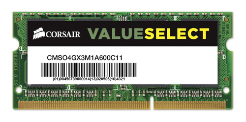 Memoria Ram Corsair Ddr3 4gb Pc3-12800 1600mhz Sodimm Mac