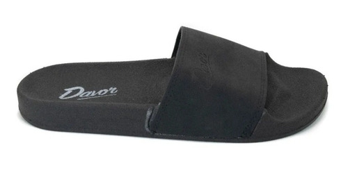 Ojotas Davor Hombre Slide Sport Playera Cuero Sintetico