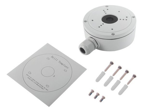 Caja De Conexiones Para Camaras Tipo Bala Ds1280zjs Blanco