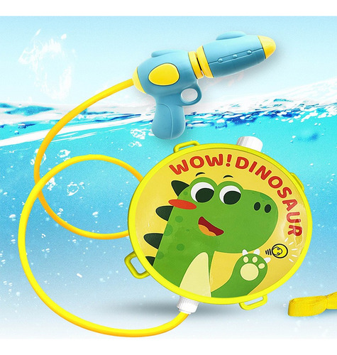 Pistola Lanzador De Agua Con Tanque Mochila Juguete Infantil