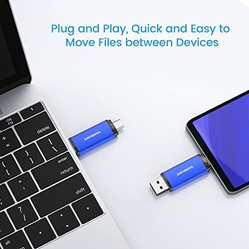 Vansuny 128gb Usb Type-c Flash Drive 2-in-1 Dual Flash Drive