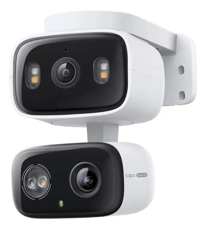 Camara De Seguridad Tapo C246d Duo 2k 3mp Doble Lente